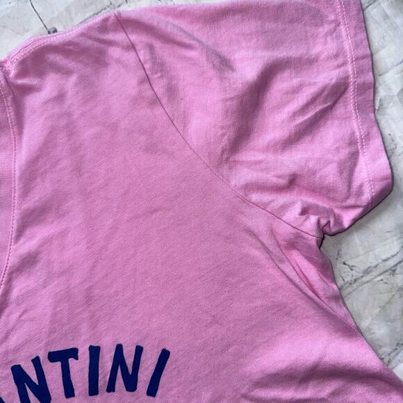 NWOT Women’s Small Life Is Good Quarantini Graphic SS Crusher VNeck TShirt Pink - Picture 5 of 7